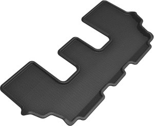 Genesis GV80 Floor Mats - 3rd Row - 3D MAXpider - Kagu - Black - `21-`24